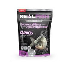 Прикормка TM "REALFISH" Silver serie - Карась Чеснок 1kg