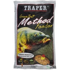 Traper method feeder Green Marzipan750gr