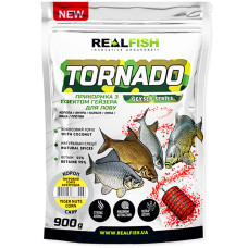 Прикормка TM "REALFISH" TORNADO - Тигровый орех-Кукуруза 0,9kg